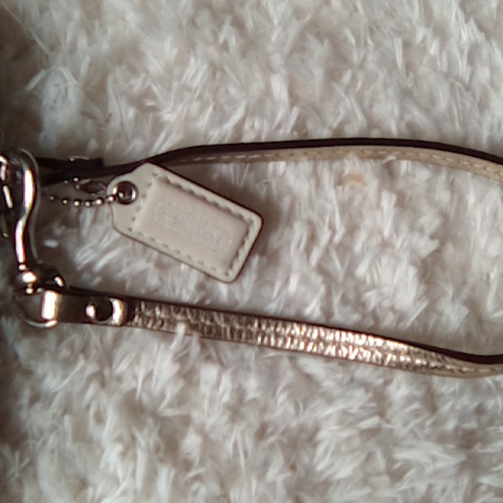 COACH Legacy pastel multicolor wristlet - Picture 2 of 12